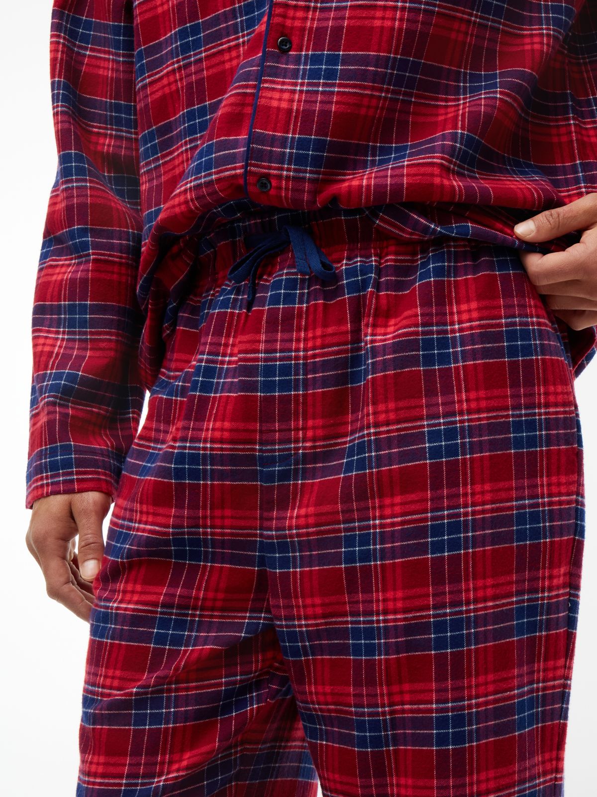 TH Original Relaxed Flannel Pyjamas Gift Box — Red