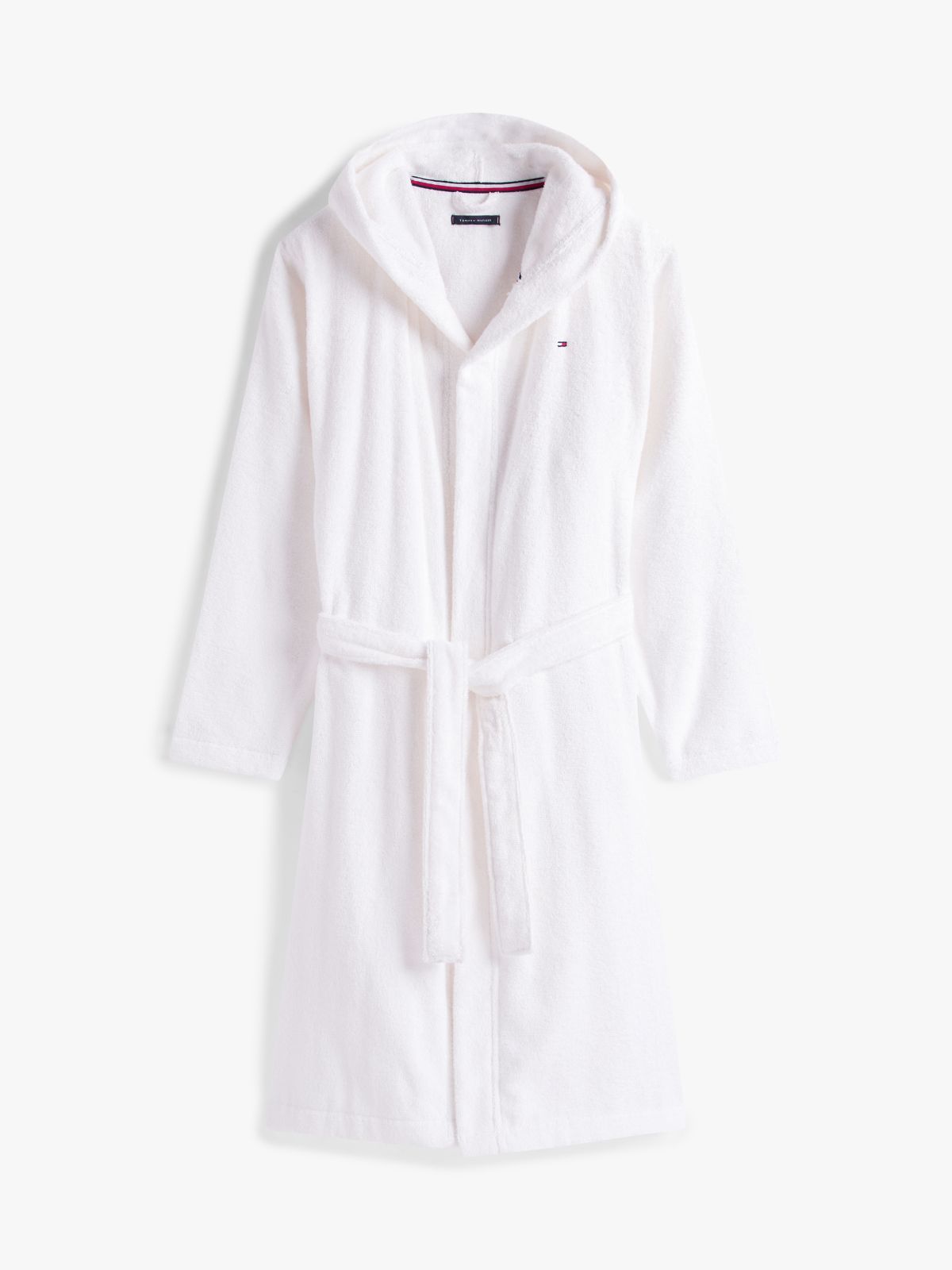 TH Original Towelling Hooded Robe — White