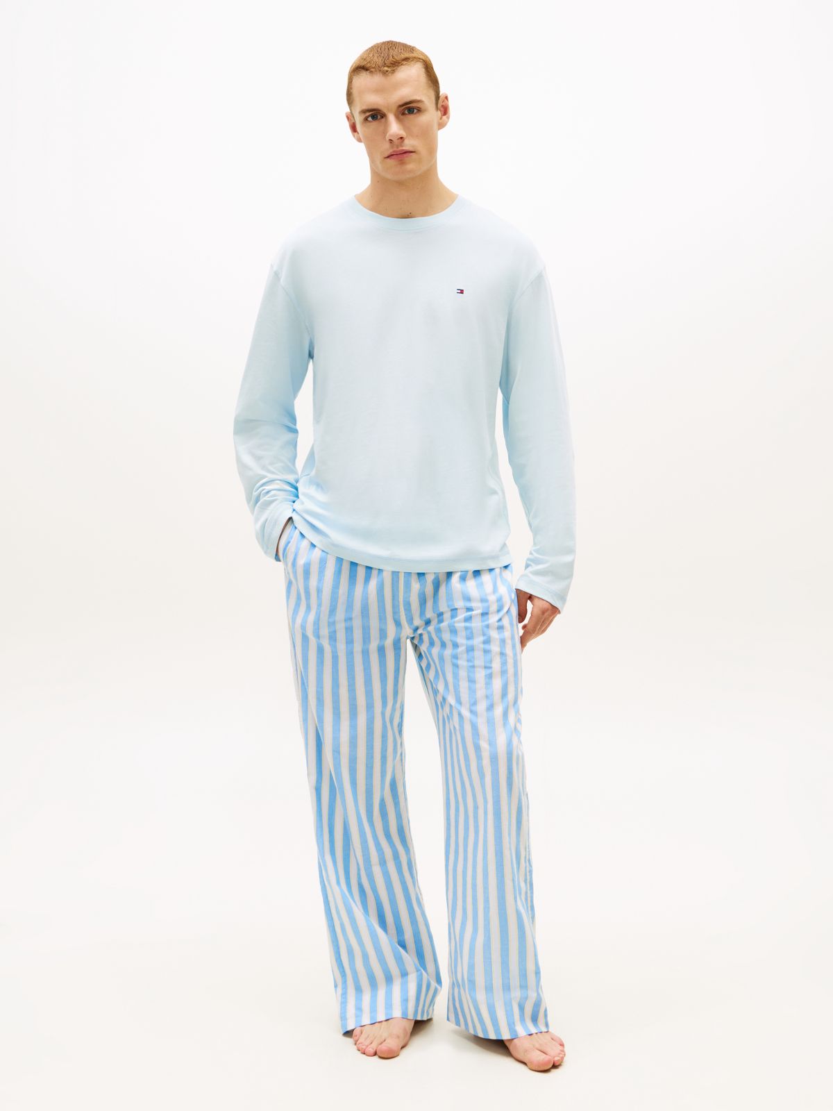 TH Original Print Pyjama Set — Blue