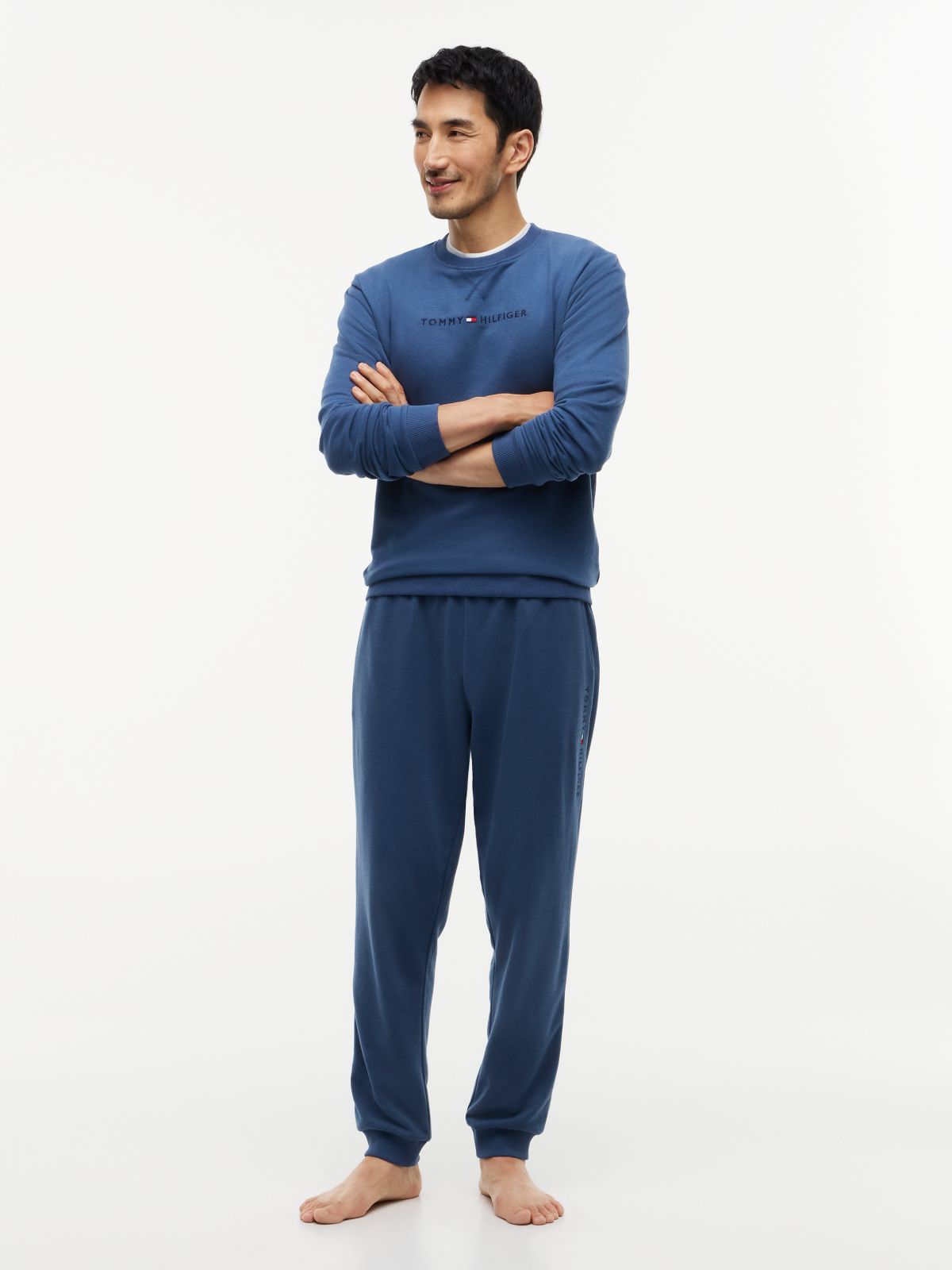 TH Original French Terry Lounge Joggers — Blue
