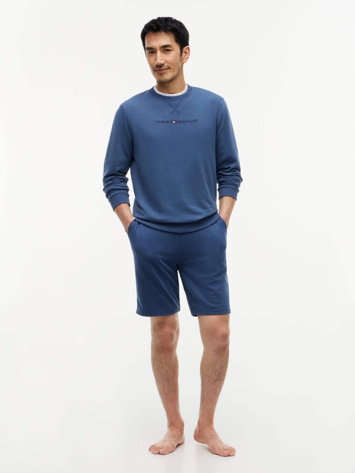 TH Original French Terry Lounge Sweatshirt — Blue