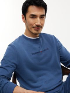 TH Original French Terry Lounge Sweatshirt — Blue 3