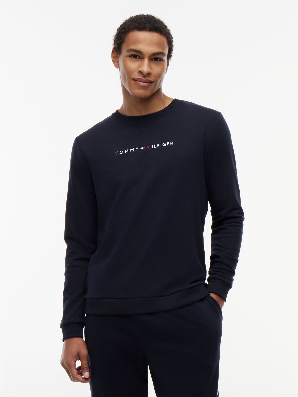 TH Original French Terry Lounge Sweatshirt — Blue