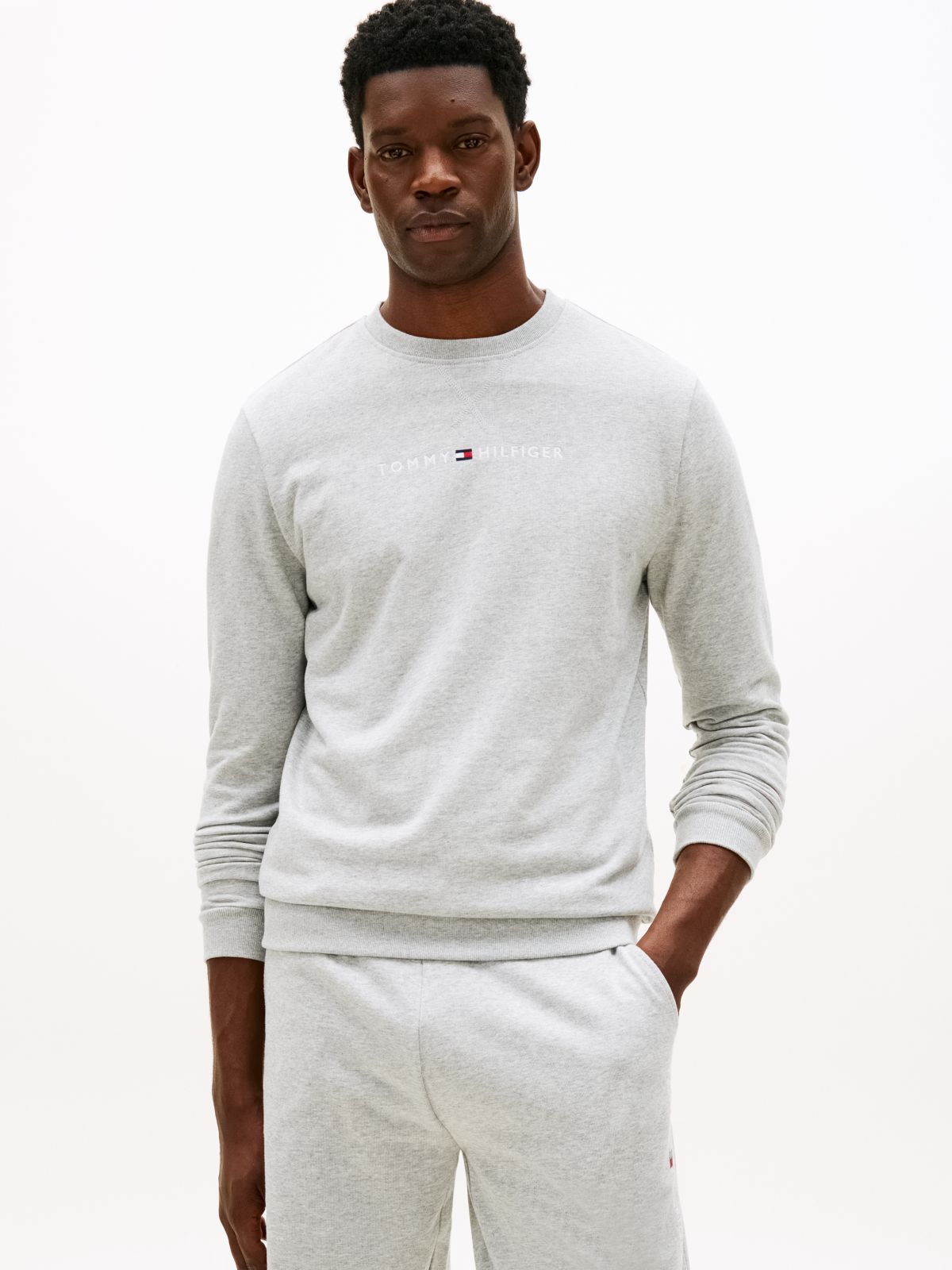 TH Original French Terry Lounge Sweatshirt — Grey