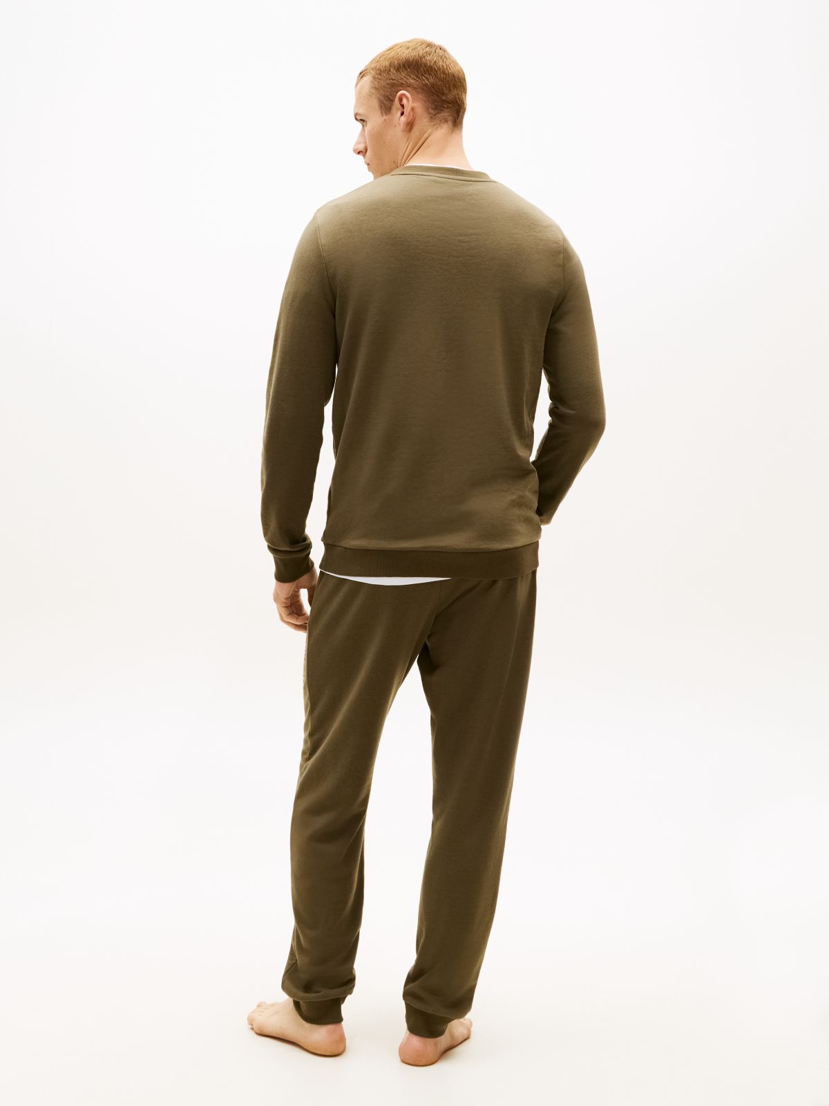 TH Original French Terry Lounge Sweatshirt — Khaki