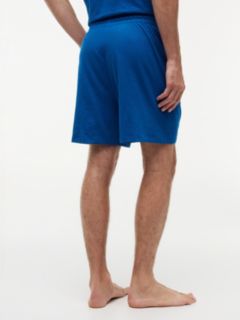 Essential Textured Jersey Pyjama Shorts — Blue 4