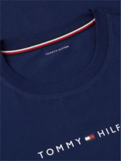 TH Original Logo Relaxed Lounge T-Shirt — Blue 5
