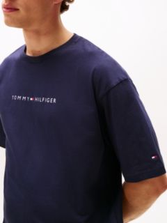 TH Original Logo Relaxed Lounge T-Shirt — Blue 2