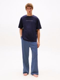 TH Original Logo Relaxed Lounge T-Shirt — Blue 3