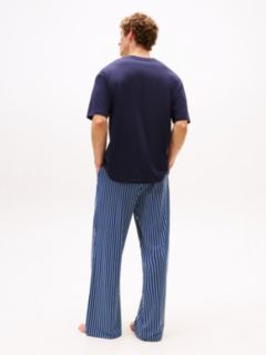 TH Original Logo Relaxed Lounge T-Shirt — Blue 4