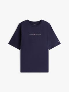 TH Original Logo Relaxed Lounge T-Shirt — Blue 6