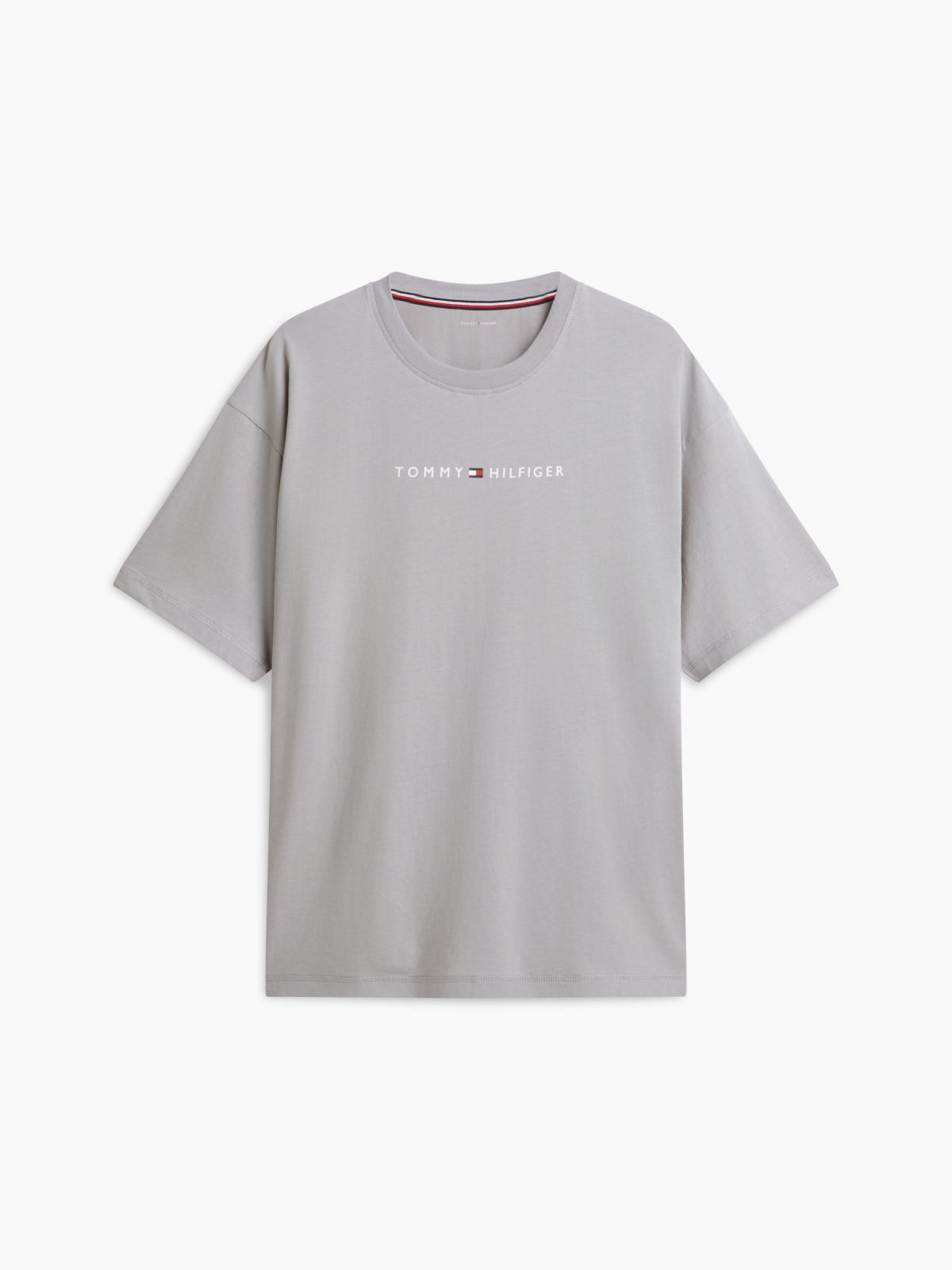 TH Original Logo Relaxed Lounge T-Shirt — Grey