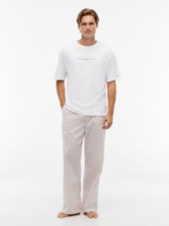 TH Original Logo Relaxed Lounge T-Shirt — White 2