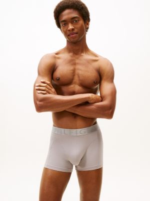 multi 3-pack metallic waistband trunks for men tommy hilfiger
