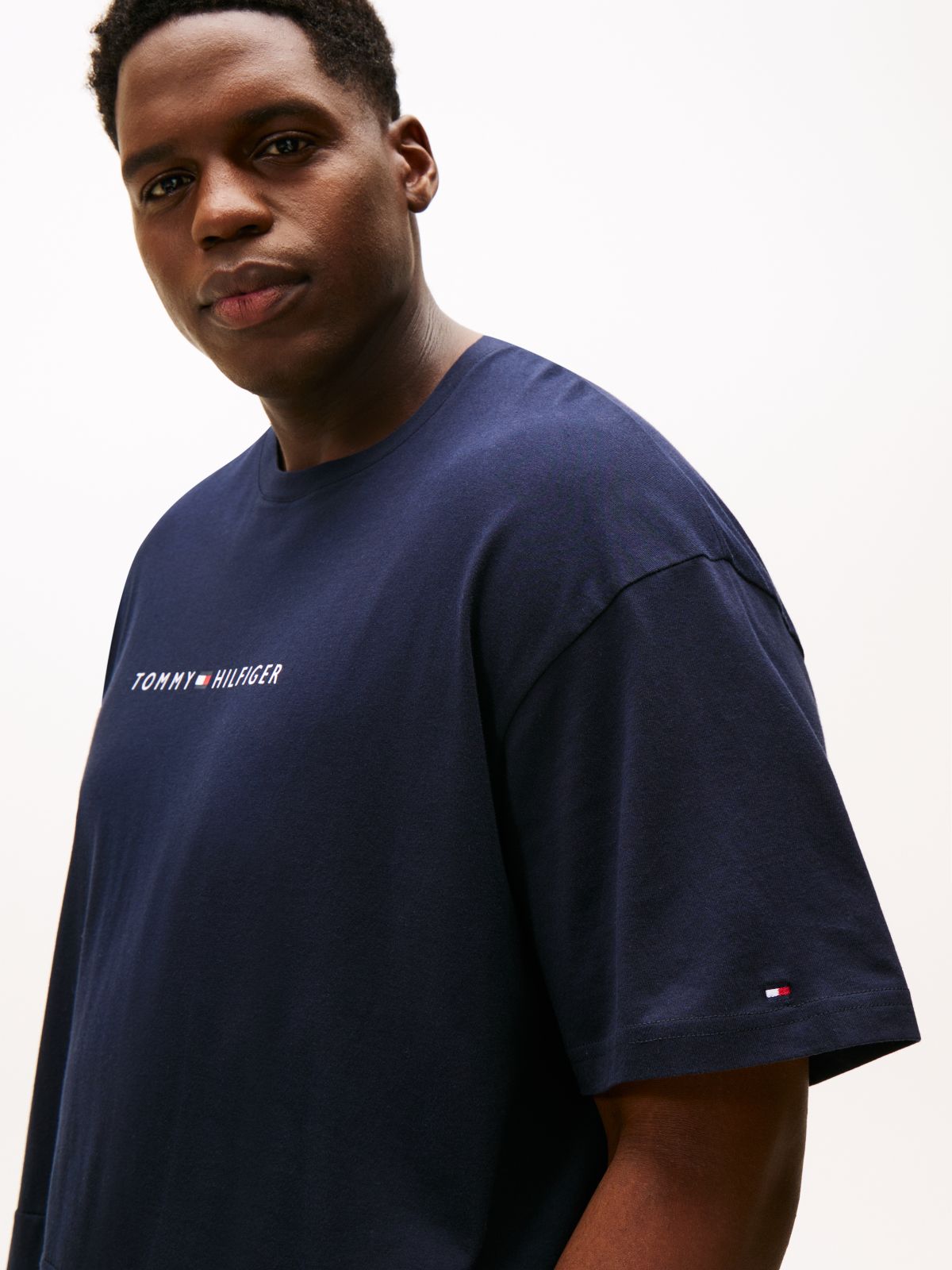 Plus TH Original Logo Pyjama T-Shirt — Blue
