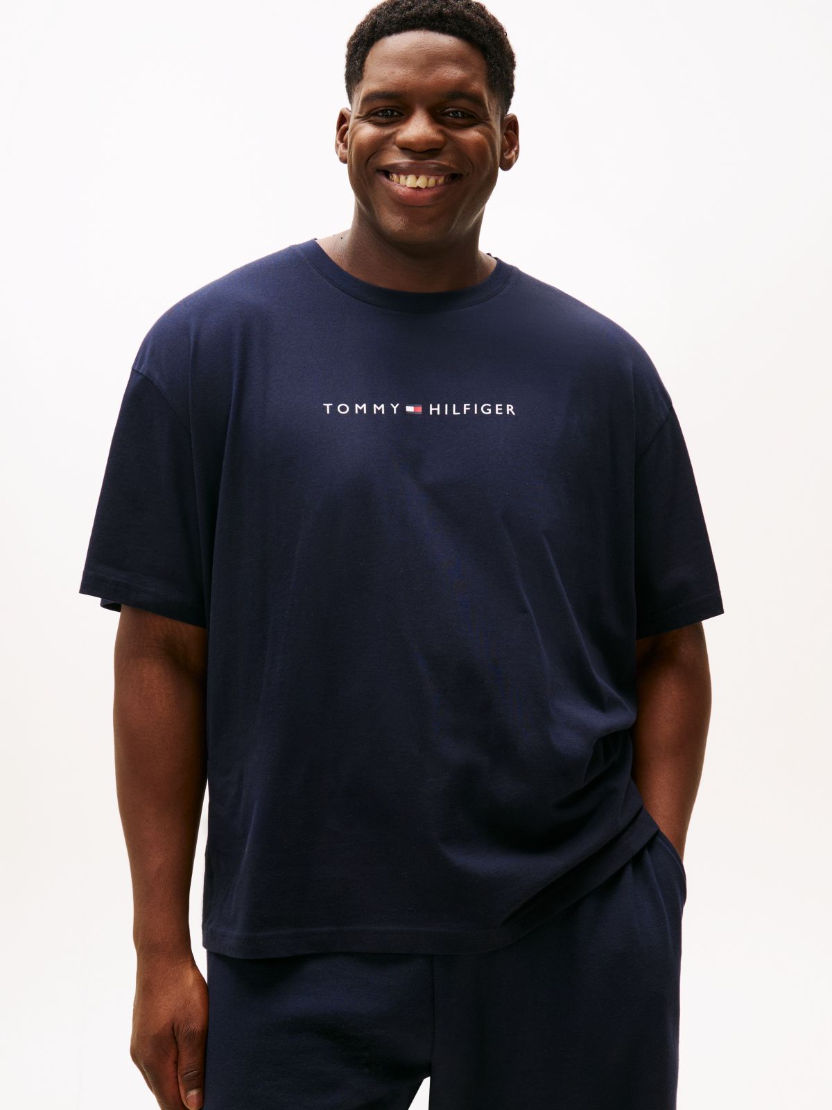 Plus TH Original Logo Pyjama T-Shirt — Blue