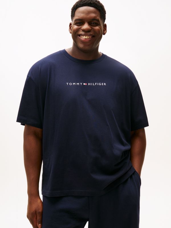 Plus TH Original Logo Pyjama T-Shirt — Blue