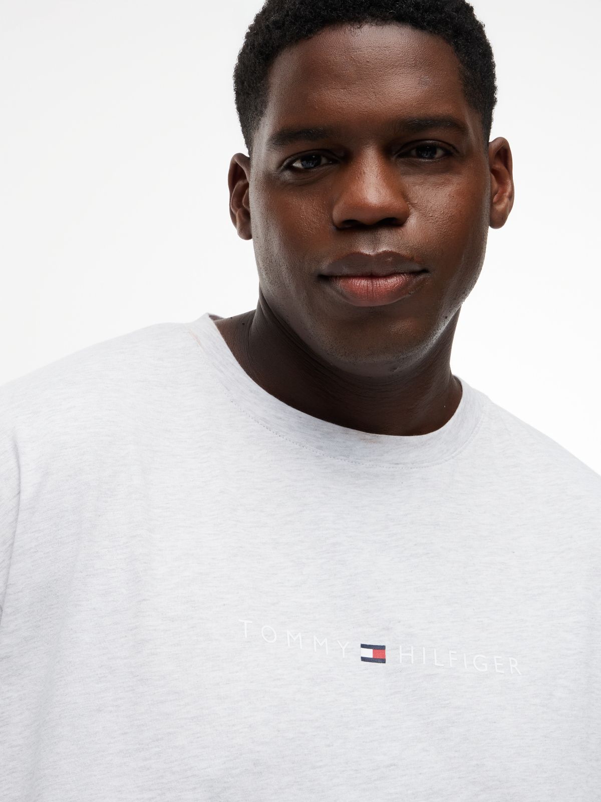 Plus TH Original Logo Pyjama T-Shirt — Grey