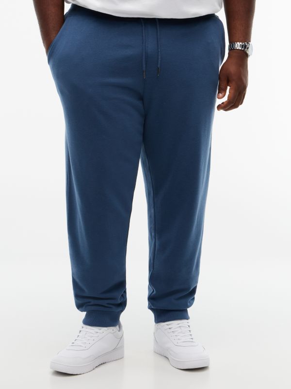 Plus TH Original Drawstring Lounge Joggers — Blue