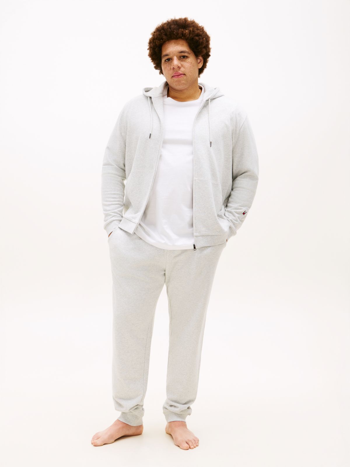 Plus TH Original Drawstring Lounge Joggers — Grey