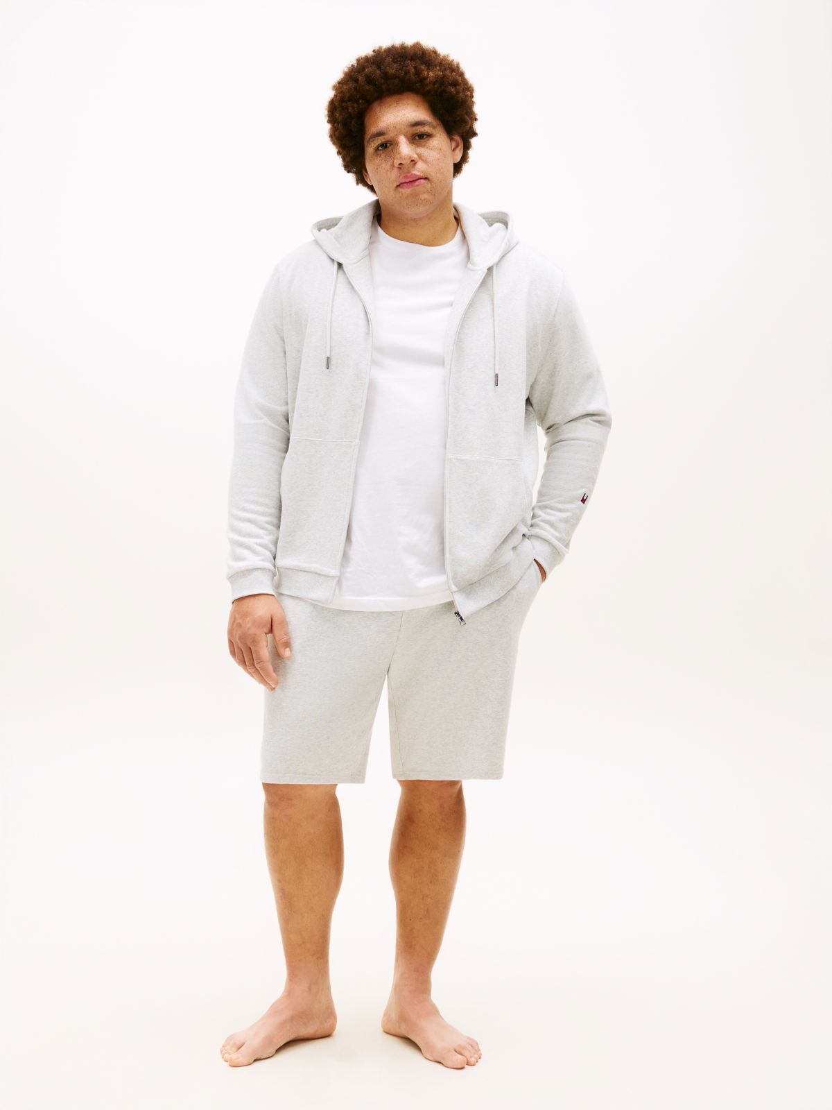 Plus TH Original Terry Lounge Shorts — Grey