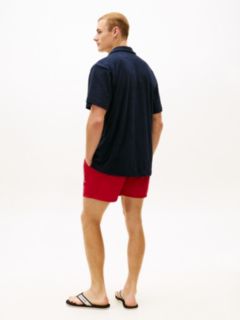 Essential Terry Jacquard Short Sleeve Shirt — Blue 4