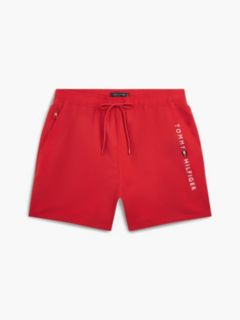 Original Logo Mid Length Swim Shorts — Red 5