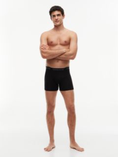 5-Pack Signature Logo Waistband Boxer Briefs — Black 3