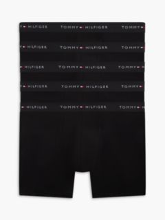 5-Pack Signature Logo Waistband Boxer Briefs — Black 1