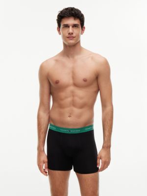 red 5-pack signature logo waistband boxer briefs for men tommy hilfiger