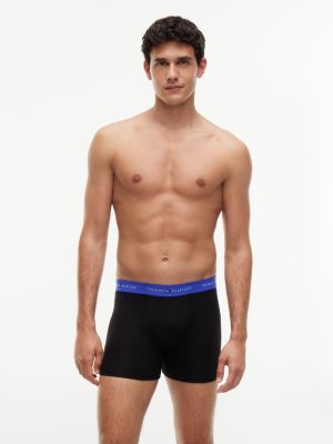 red 5-pack signature logo waistband boxer briefs for men tommy hilfiger