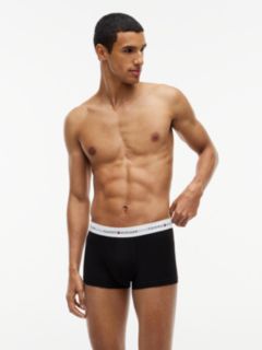 3-Pack Signature Waistband Low Rise Trunks — Red 2