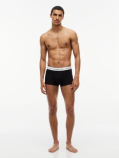 3-Pack Signature Waistband Low Rise Trunks — Red 3