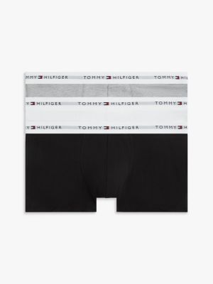 red set van 3 low rise boxers met signature-street voor heren - tommy hilfiger