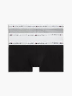 3-Pack Signature Waistband Low Rise Trunks — Red 1