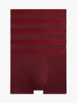 black everyday luxe set van 3 boxershorts voor heren - tommy hilfiger