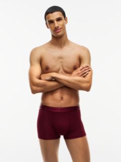 3-Pack Everyday Luxe Tonal Logo Trunks — Multi 6