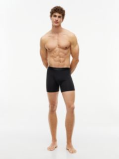 3-Pack Everyday Luxe Tonal Boxer Briefs — Black 3