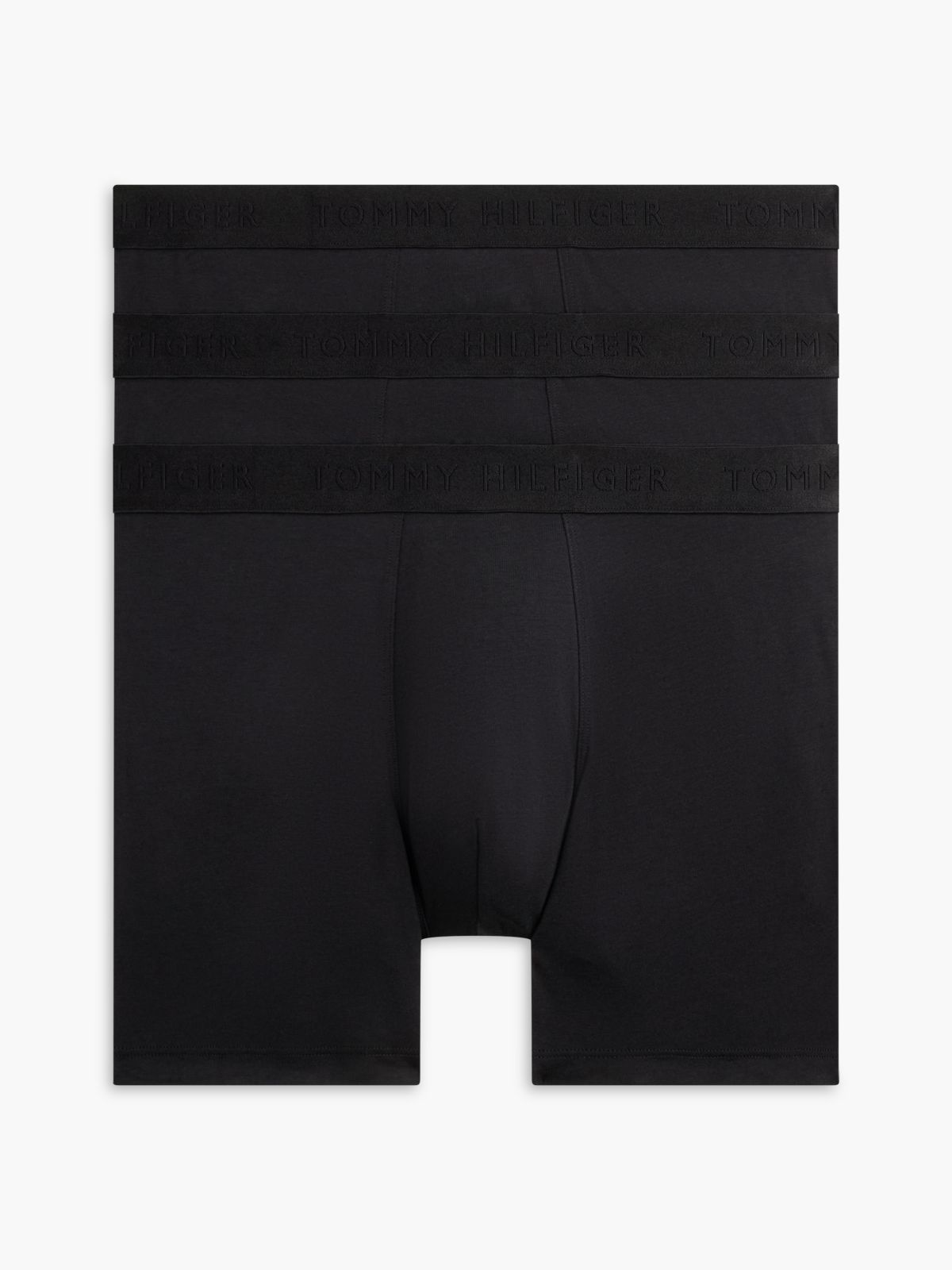 3-Pack Everyday Luxe Tonal Boxer Briefs — Black