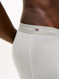 3-Pack Essential Signature Waistband Low Rise Trunks — Grey 4