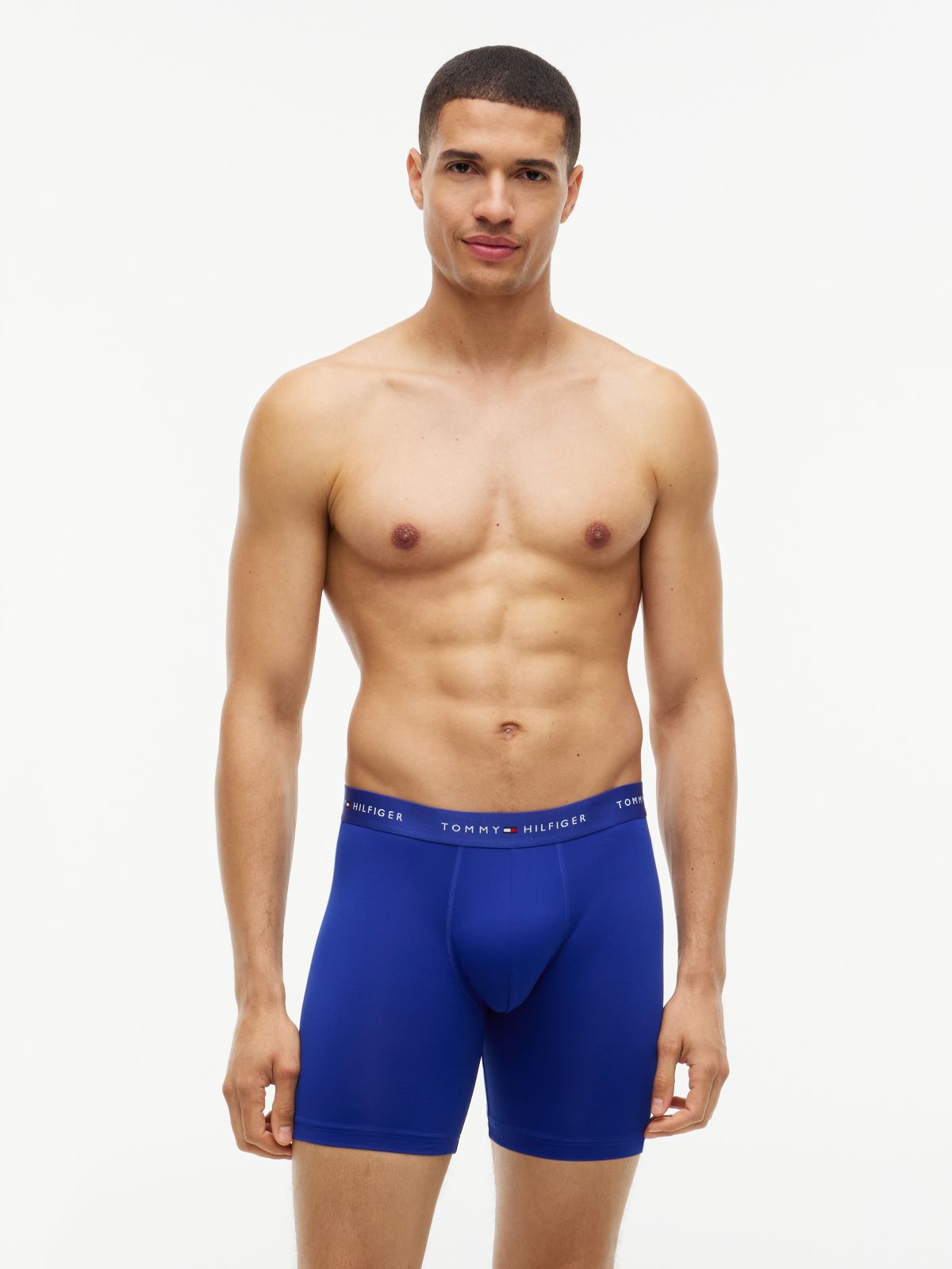 3-Pack Signature Microfibre Long Boxer Briefs — Multi