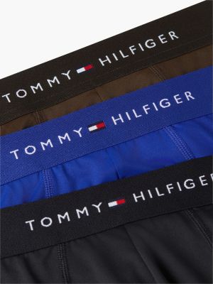 multi 3-pack signature microfibre long boxer briefs for men tommy hilfiger