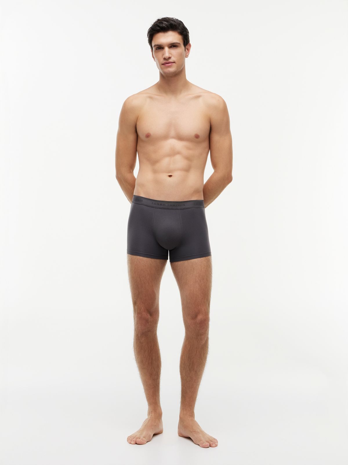 3-Pack Signature Waistband Trunks — Pink