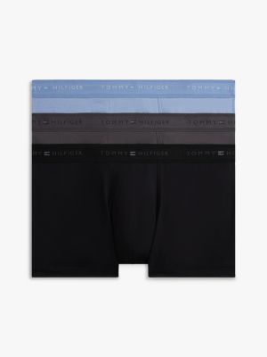 pink 3-pack signature waistband trunks for men tommy hilfiger