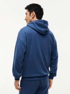TH Original Terry Zip-Thru Lounge Hoody — Blue 4