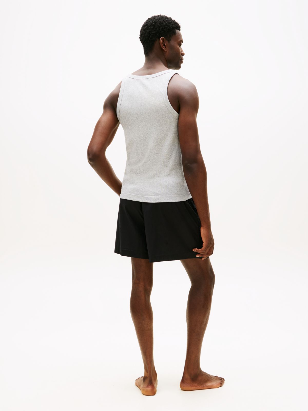 TH Original Tank And Shorts Pyjama Set — Grey