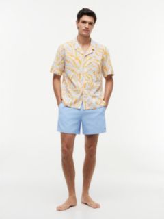 Essential Print Bowling Shirt — Blue 2