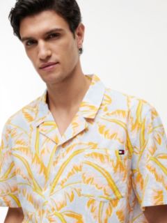 Essential Print Bowling Shirt — Blue 3