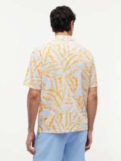 Essential Print Bowling Shirt — Blue 4
