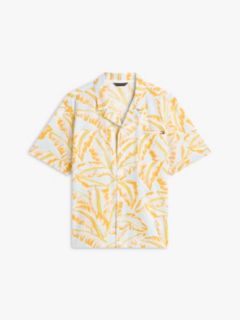 Essential Print Bowling Shirt — Blue 5